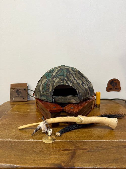 "Signs of Spring" Mossy Oak Greenleaf Short Bill Hunting Hat