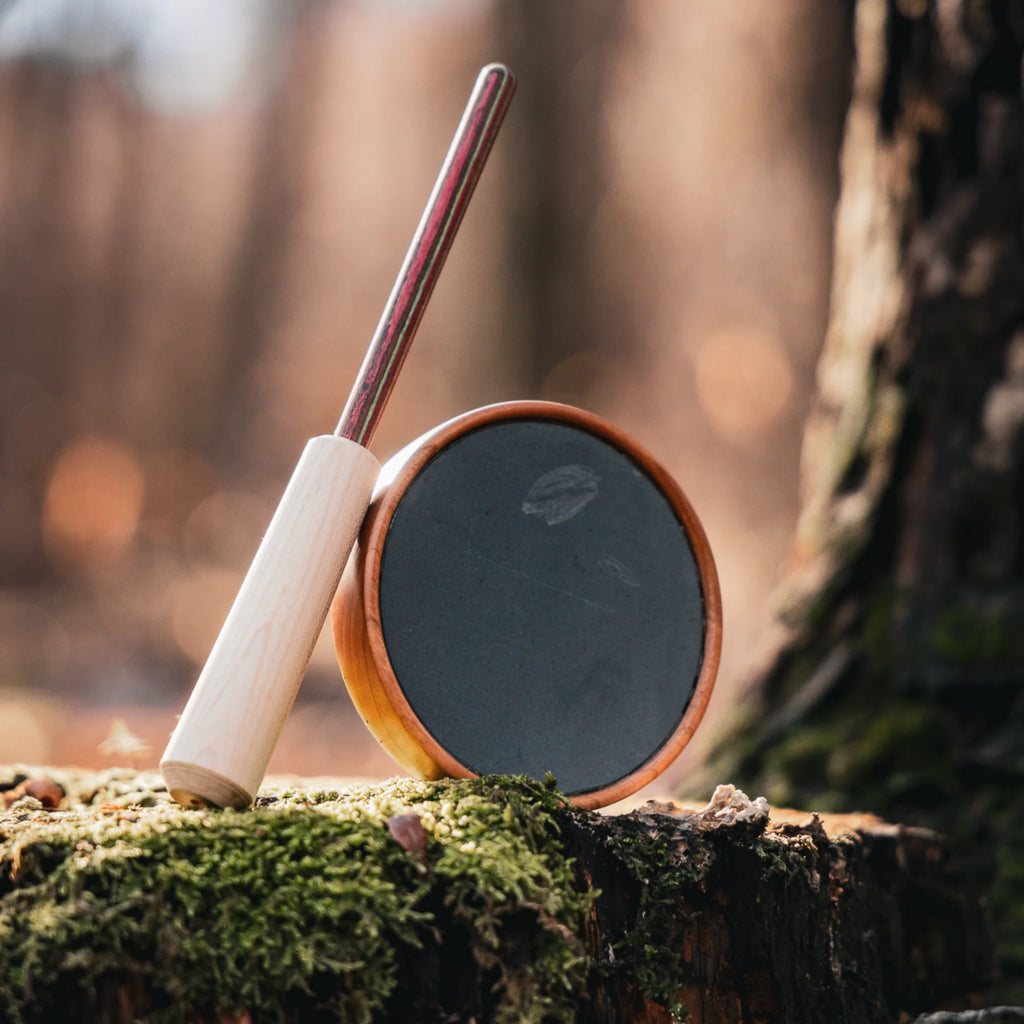 Kluk Custom Calls- Cherry & Grey Slate Turkey Pot Call
