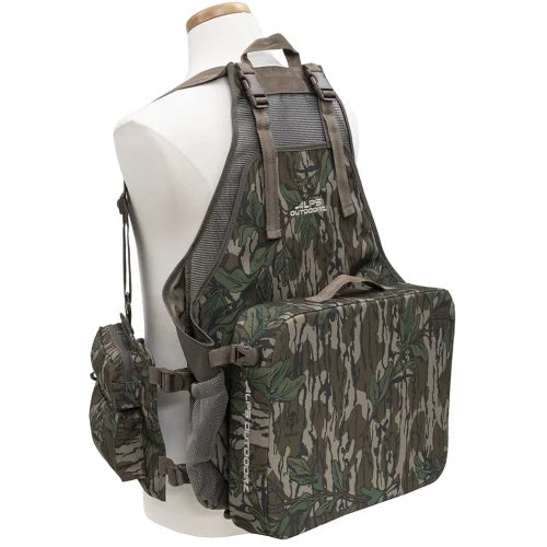 Alps Outdoorz- Traditions Vintage Turkey Vest Mossy Oak Greenleaf